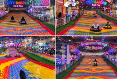 Bukan Sekadar Perosotan, Rainbow Slide Jadi Wahana yang Mencuri Perhatian di City Garden Tasikmalaya