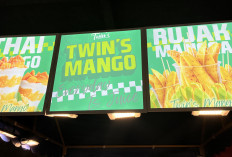 Sensasi Rujak Mangga dan Thai Mango, Twin's Mango Jadi Jajanan Segar di Bazar Asia Plaza