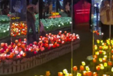 Estetik di Tiap Sudut, Lighting Art Braga Jadi Spot Foto Baru yang Ramai Diburu Pengunjung di Kawasan Braga!