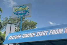 Makan Tanpa Piring! Sensasi Seafood Tumpah yang Ramai Diburu Warga Tasik