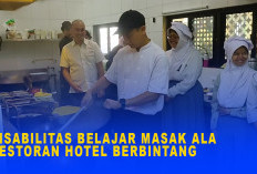 Punya Potensi Besar, Anak Disabilitas Belajar Masak Ala Restoran Hotel Berbintang