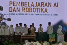 Santri Cipasung Pamerkan Inovasi Robotika dan AI di Depan Wapres, Gibran Tekankan Pentingnya Investasi SDM 