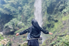 Intip Keindahan Curug Badak Batu Hanoman, Surga Tersembunyi di Kaki Gunung Sawal