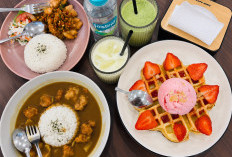 Waffle Strawberry Menjadi Daya Tarik Kuliner di Cafe Hidden Space Kota Tasikmalaya dengan Harga Terjangkau