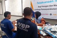 Sterilkan dari Narkoba, BNN Gelar Tes Urine di Lapas Ciamis, Petugas dan Warga Binaan Diperiksa, ini Hasilnya