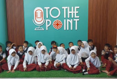 Siswa SD Islam Character School Belajar Dunia Penyiaran, Gelar Outing Class di Studio Radar TV