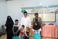 Penghujung Ramadan, Ratusan Anak Yatim dan Dhuafa di Kota Banjar Terima Santunan 