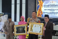 Kapolres Ciamis Raih Dua Penghargaan Nasional, Apresiasi Kepemimpinan Humanis dan Inovatif