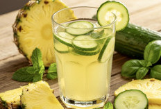 Cuma Butuh Nanas dan Timun, Rahasia Tekanan Darah Stabil dan Pencernaan Lancar