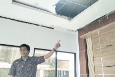Miris, Gedung Kepemudaan Kota Banjar Tidak Terawat, Toilet Tanpa Air Hingga Plafon Jebol