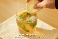 Minuman Segar dan Sehat buat Buka Puasa? Es Sereh Lemon Ini Wajib Kamu Coba!