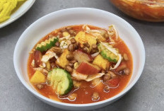 Ngiler Pengen Rujak Cuka? Ini Resep Rujak Cuka Sayur Buah yang Segar, Pedas, dan Bumbunya Lekoh Banget