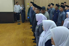 Wali Kota Tasik Lantik Empat Pimpinan Tinggi Pratama, Tegaskan Meritokrasi Serta Peran Strategis