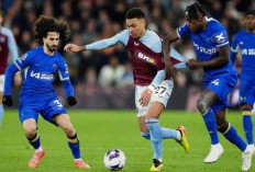 Pesta Gol Chelsea di Kandang Aston Villa, The Blues Menang Telak 4–1