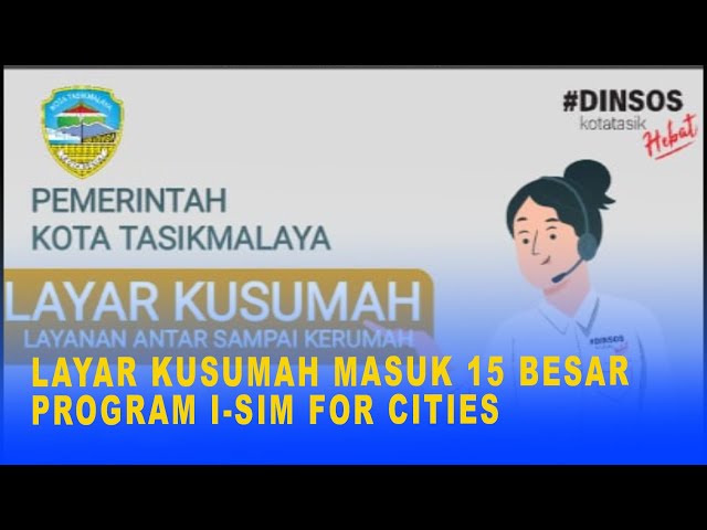 LAYAR KUSUMAH MASUK 15 BESAR PROGRAM I-SIM FOR CITIES