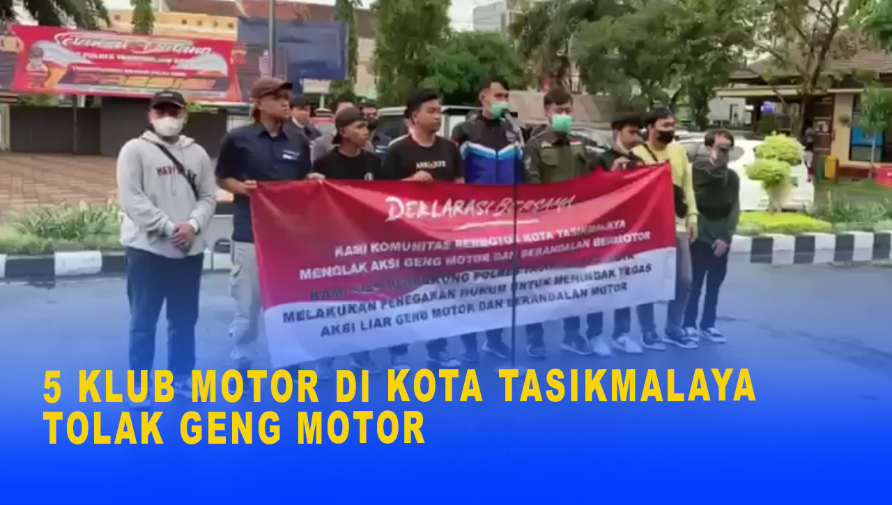 5 KLUB MOTOR DI KOTA TASIKMALAYA TOLAK GENG MOTOR