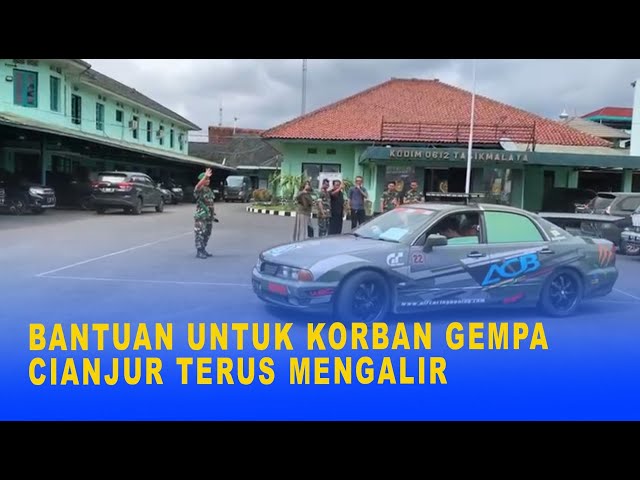 BANTUAN UNTUK KORBAN GEMPA CIANJUR TERUS MENGALIR