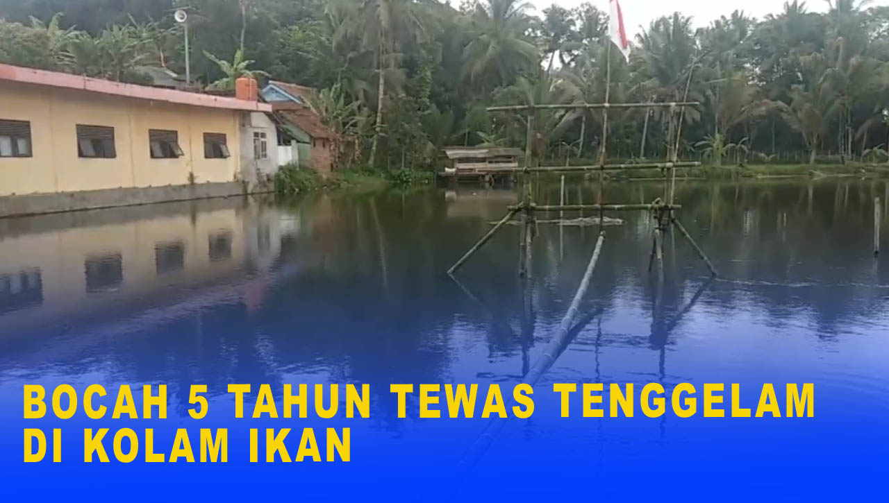 BOCAH 5 TAHUN TEWAS TENGGELAM DI KOLAM IKAN