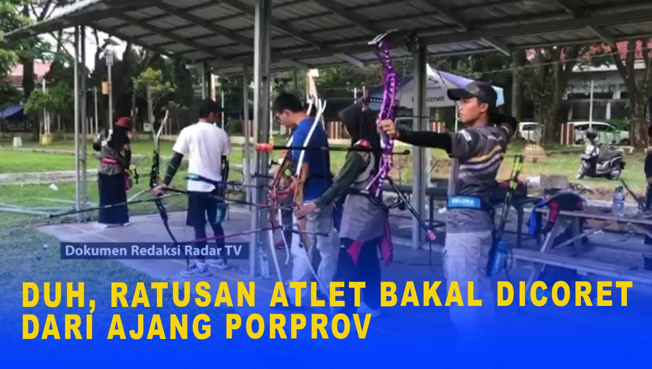 DUH, RATUSAN ATLET BAKAL DICORET DARI AJANG PORPROV