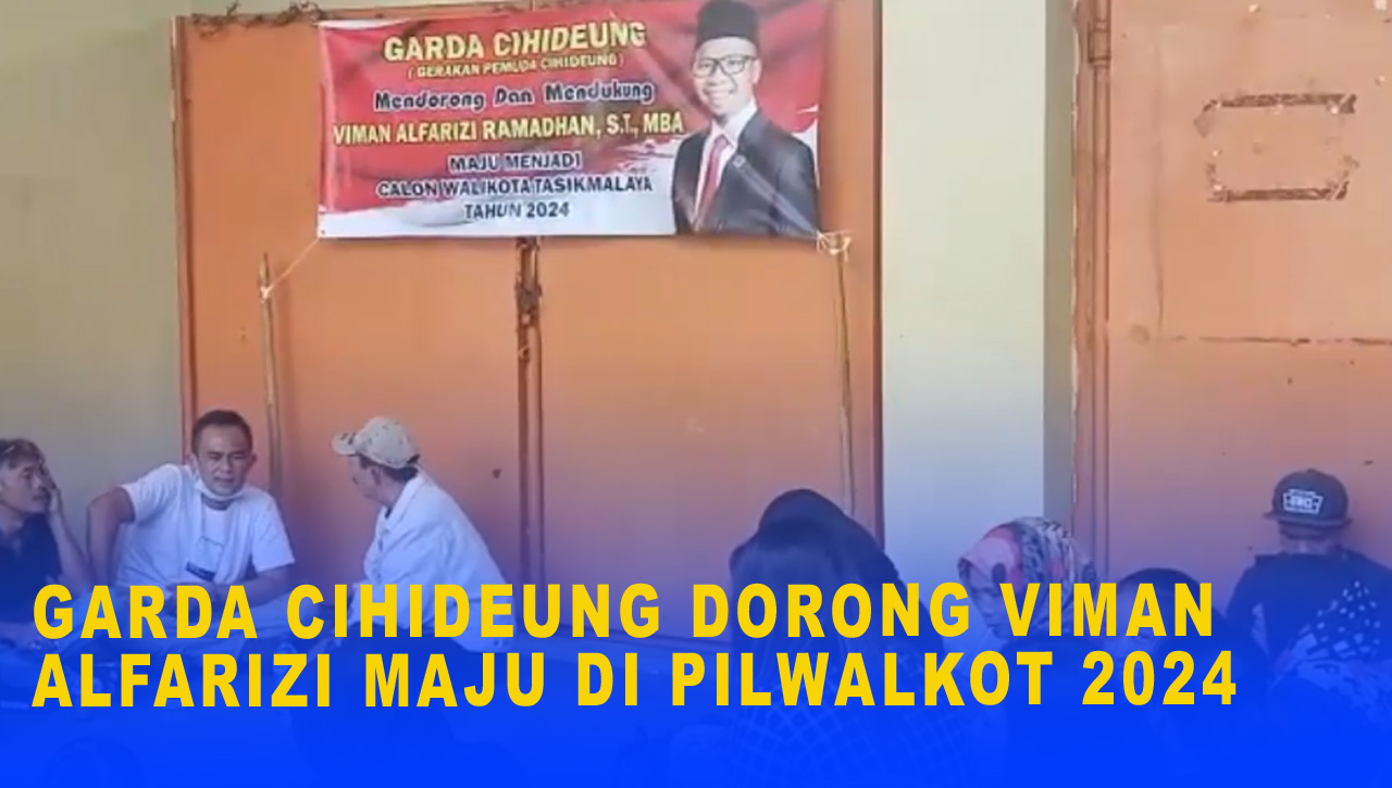 GARDA CIHIDEUNG DORONG VIMAN ALFARIZI MAJU DI PILWALKOT 2024