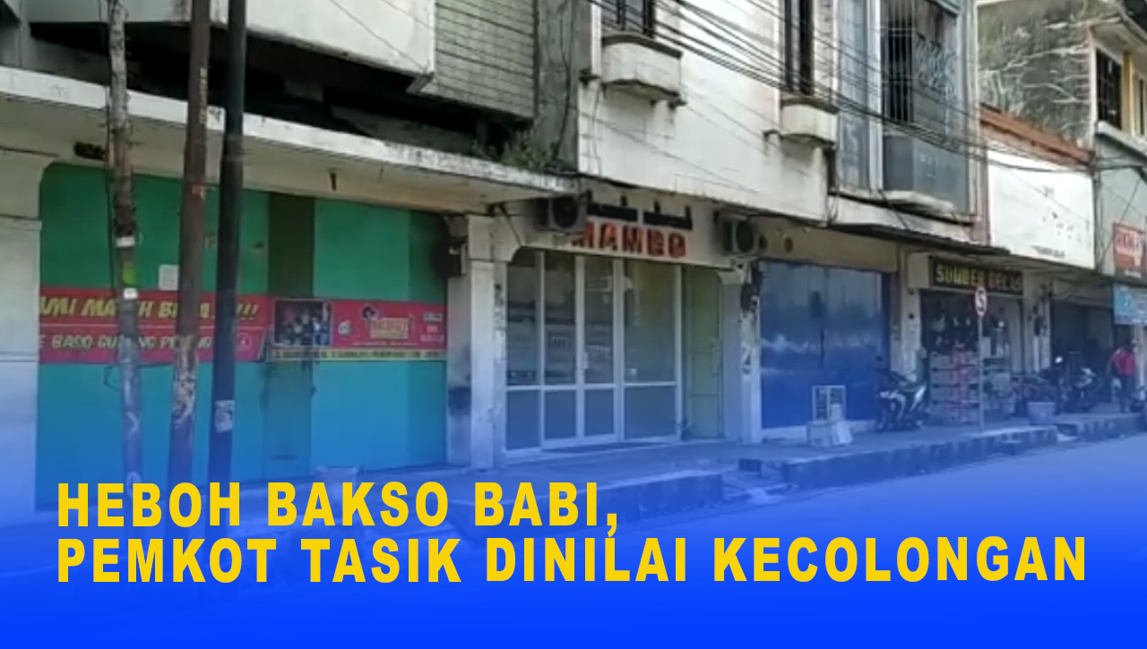 PEMKOT KECOLONGAN, FUNGSI PENGAWASAN WARUNG BAKSO DIPERTANYAKAN