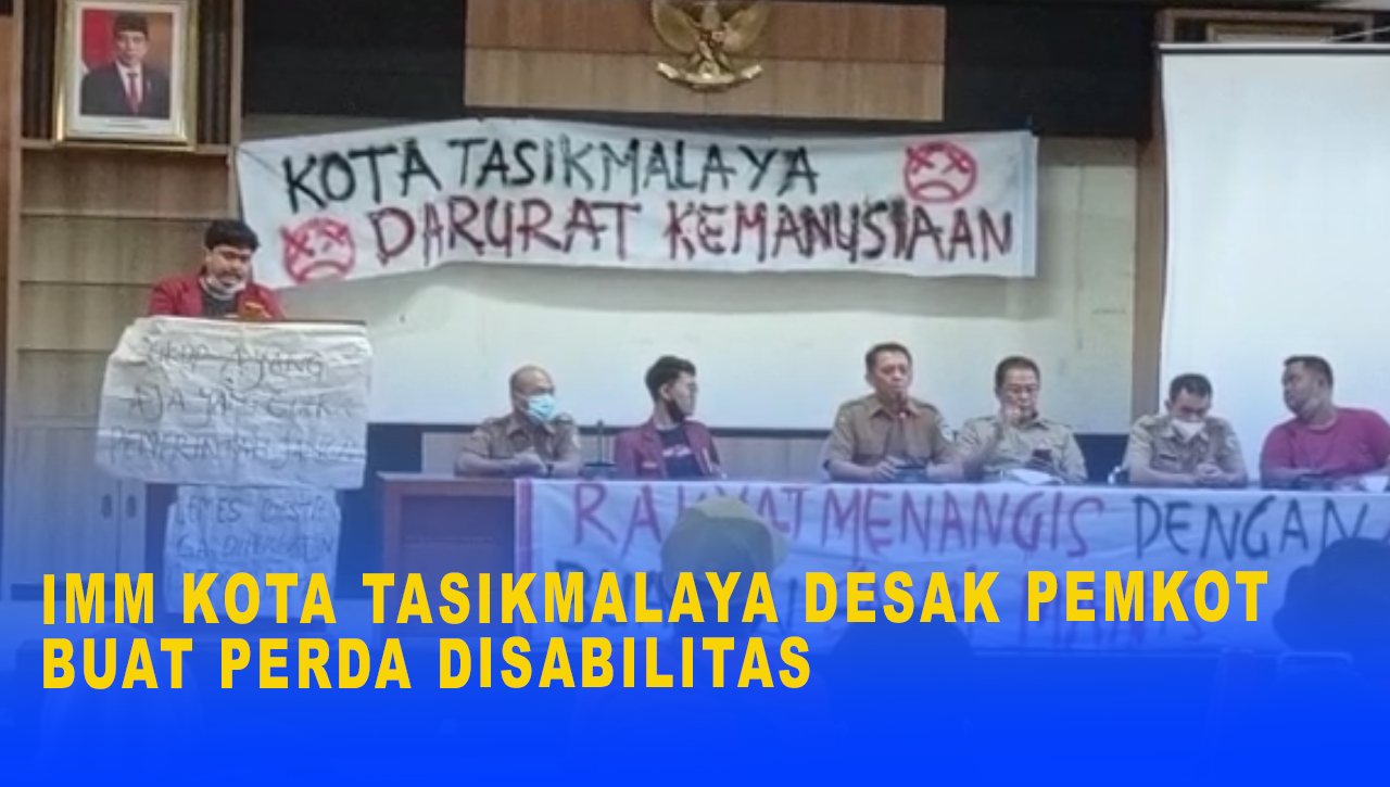 IMM KOTA TASIKMALAYA DESAK PEMKOT BUAT PERDA DISABILITAS