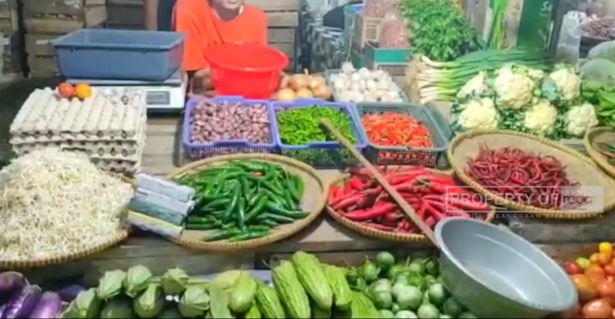 Jelang Lebaran, Pasar Ciamis Terpantau Masih Sepi Pembeli