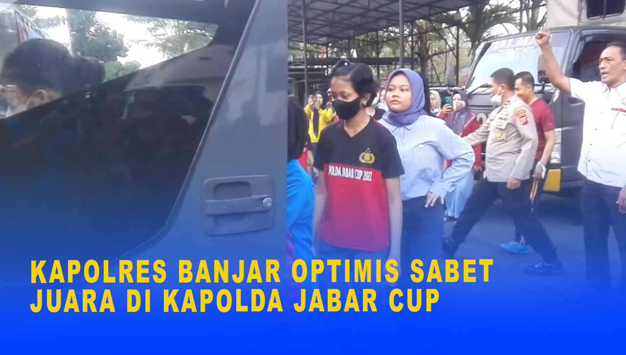 KAPOLRES BANJAR OPTIMIS SABET JUARA DI KAPOLDA JABAR CUP