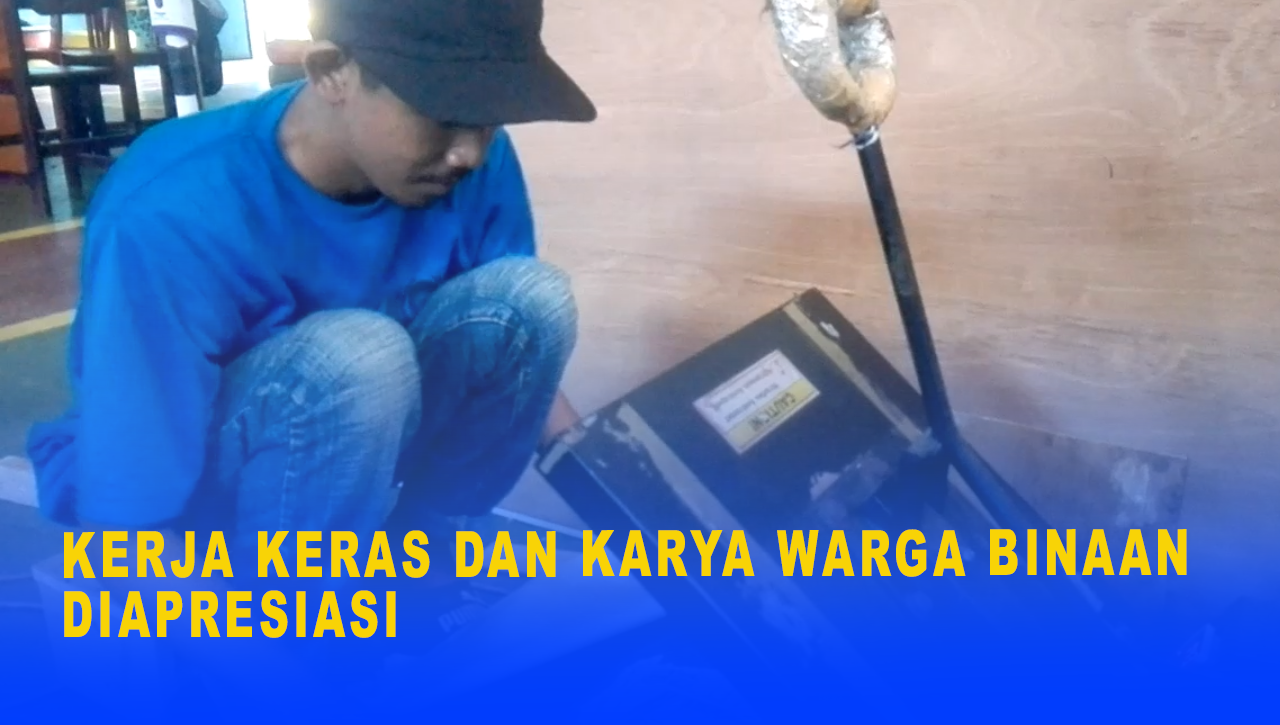 KERJA KERAS DAN KARYA WARGA BINAAN DIAPRESIASI