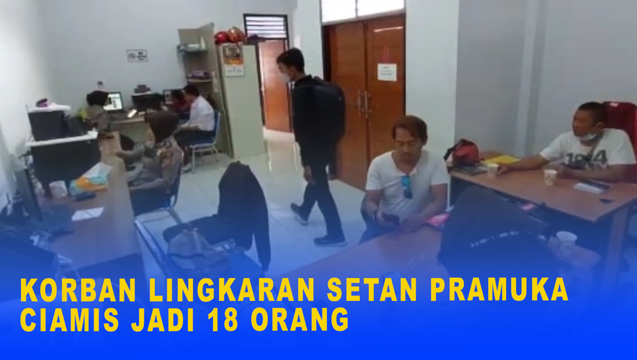 KORBAN LINGKARAN SETAN PRAMUKA CIAMIS JADI 18 ORANG