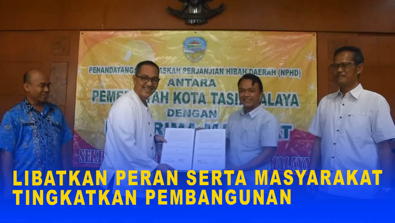 LIBATKAN PERAN SERTA MASYARAKAT TINGKATKAN PEMBANGUNAN