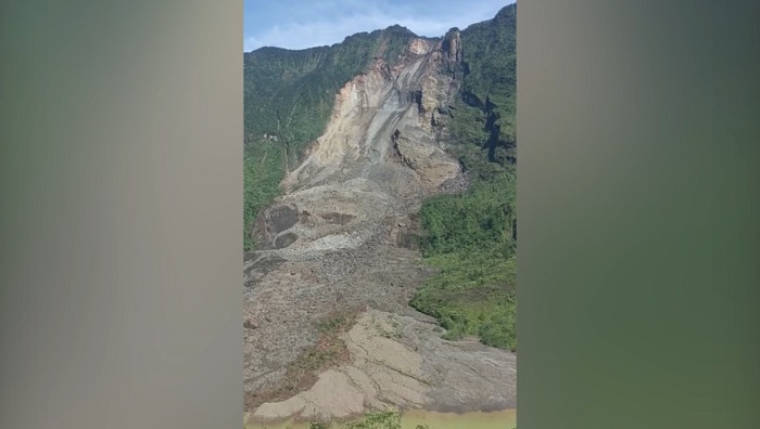 Dinding Kawah Gunung Galunggung Longsor, Lokasi Wisata Masih Aman Dikunjungi