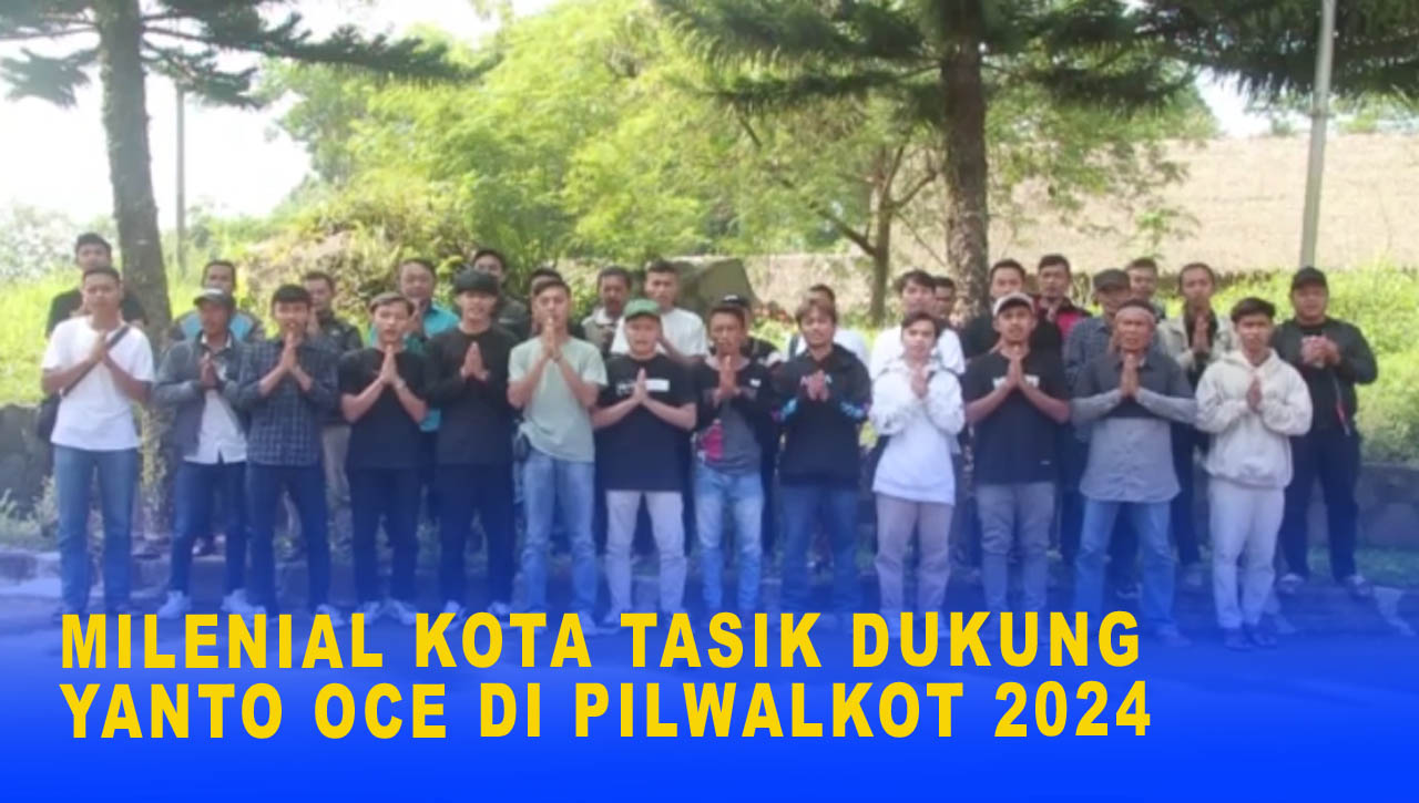 MILENIAL KOTA TASIK DUKUNG YANTO OCE DI PILWALKOT 2024