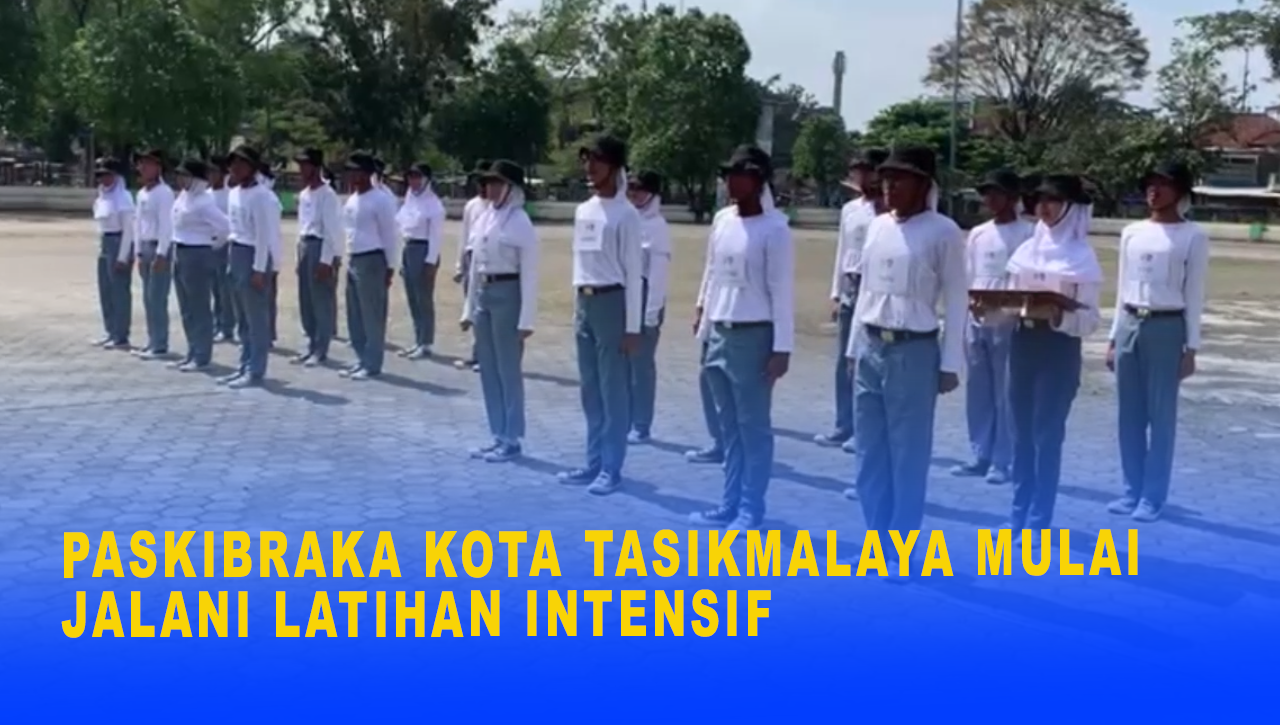 PASKIBRAKA KOTA TASIKMALAYA MULAI JALANI LATIHAN INTENSIF