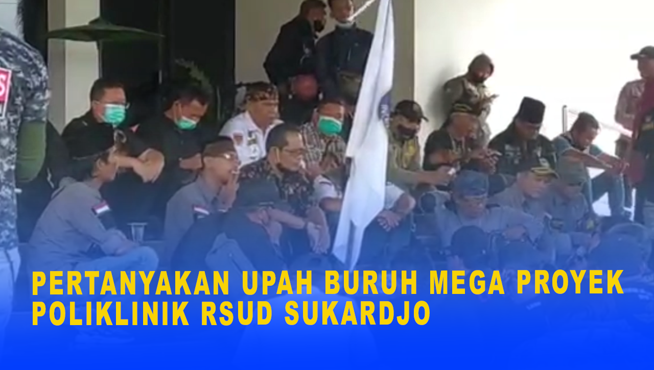 PEKERJA PROYEK POLIKLINIK RSUD SUKARDJO GERUDUK BALE KOTA