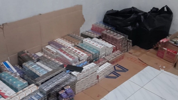 Petugas Gagalkan Peredaran 70 Ribu Batang Rokok Ilegal