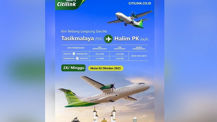 Reaktivasi Bandara Wiriadinata Dilayani Maskapai Citilink