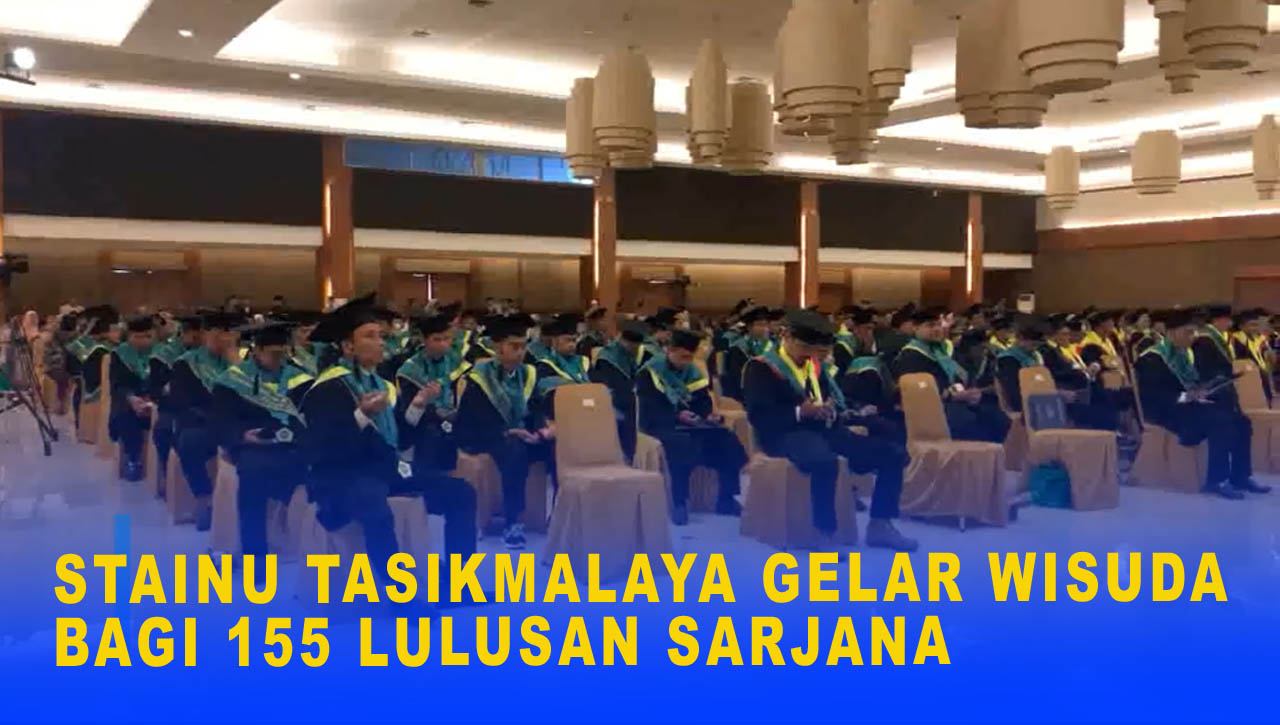 STAINU TASIKMALAYA GELAR WISUDA BAGI 155 LULUSAN SARJANA