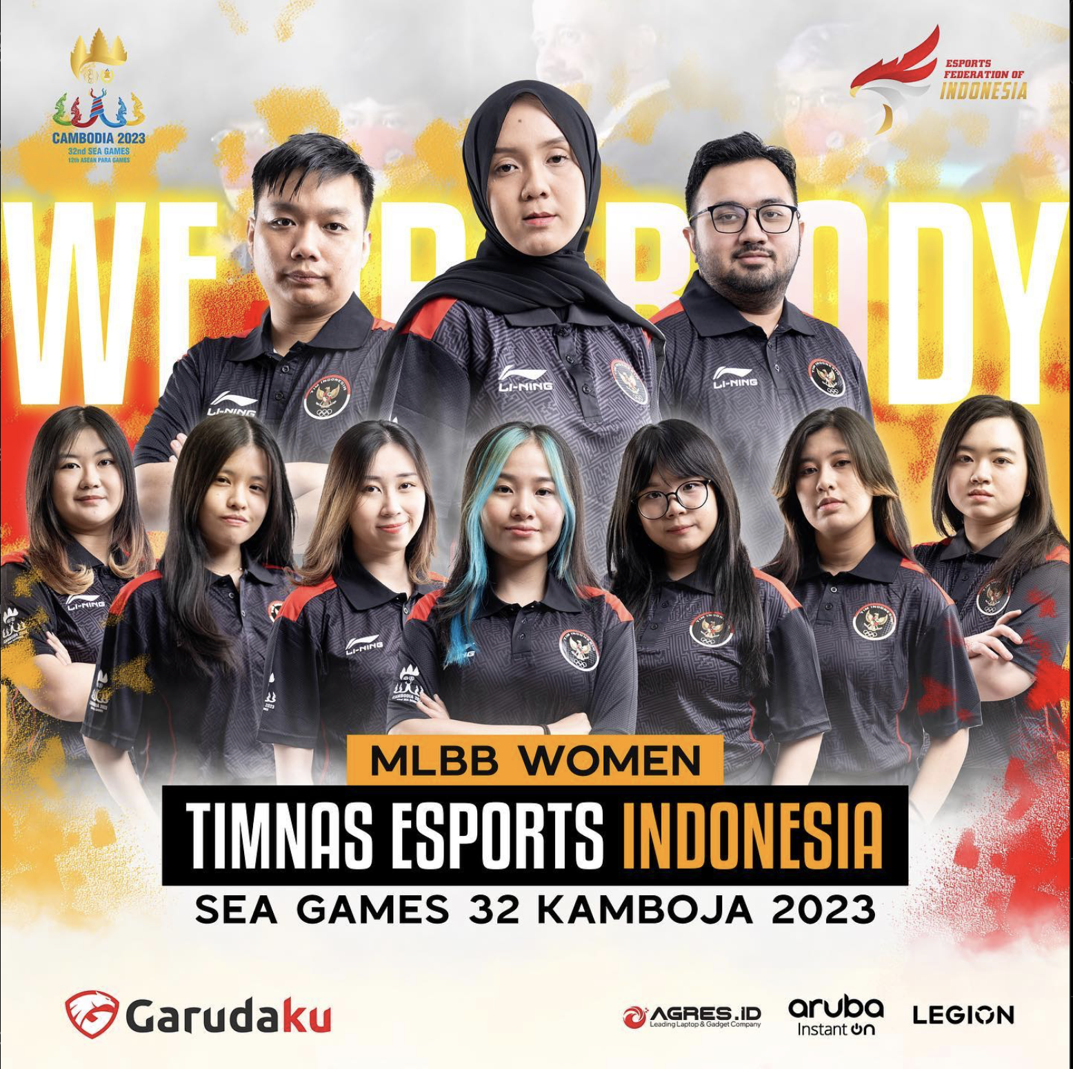 Srikandi Mobile Legends Indonesia Masuk Final di Sea Games, Netizen: Bawa Pulang Emas itu, Ladies! Ini Link St