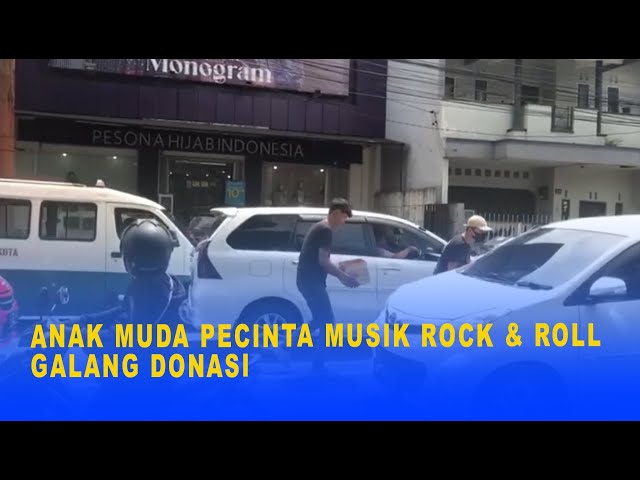 ANAK MUDA PECINTA MUSIK ROCK & ROLL GALANG DONASI