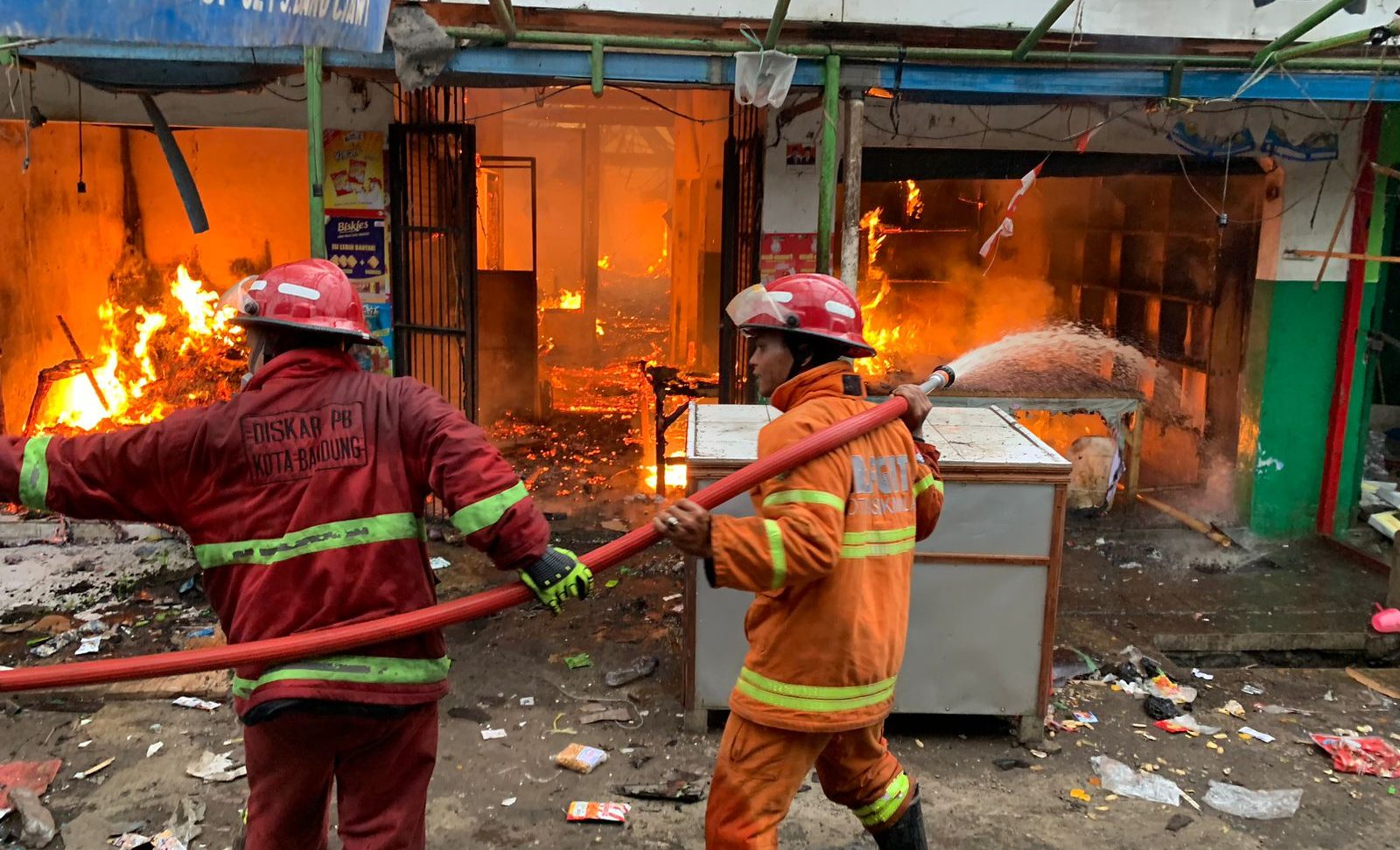 Pedagang Terdampak Kebakaran Di Pasar Ciawi Akan Direlokasi