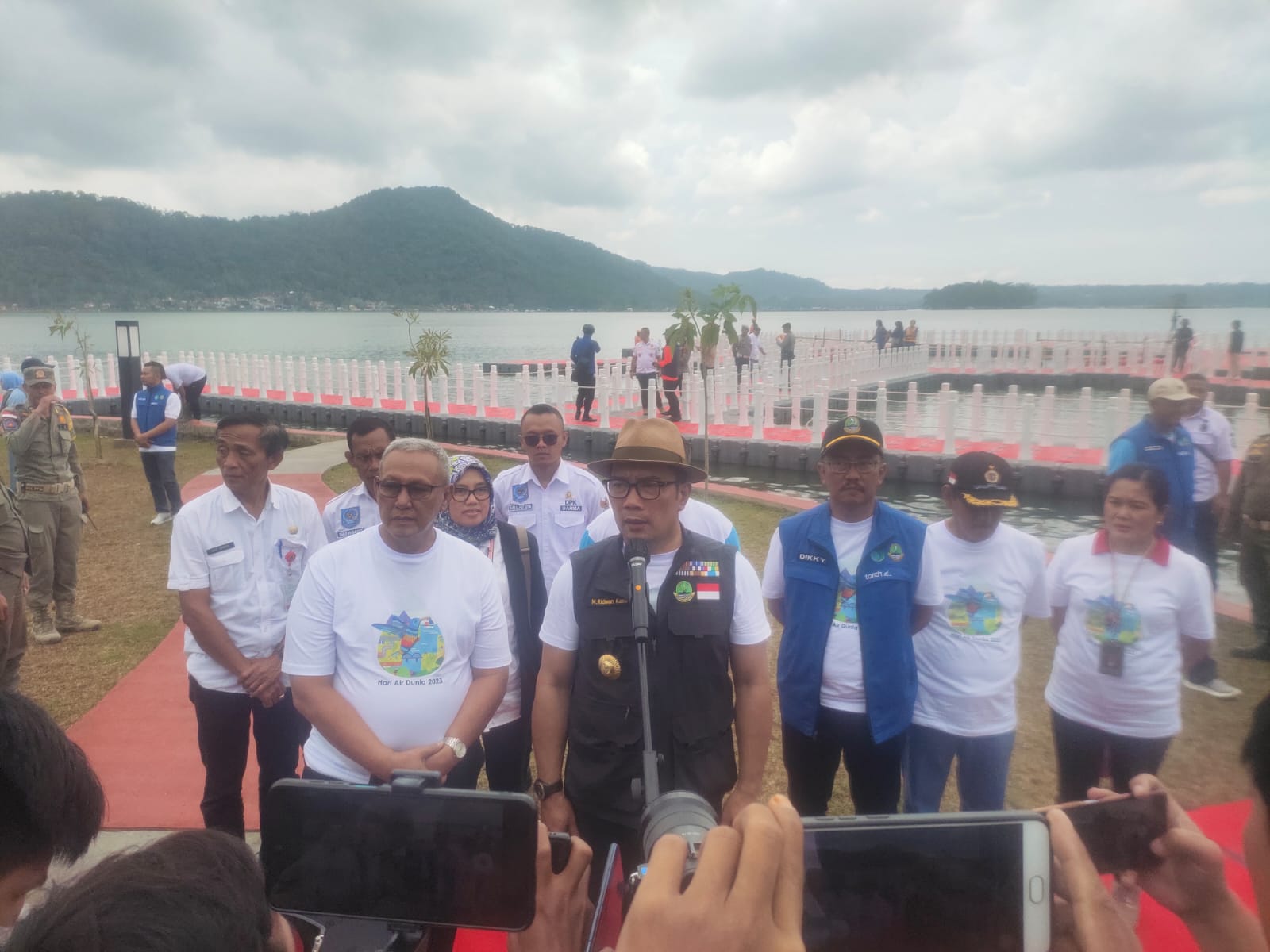 Ridwan Kamil Hadiri Sarasehan Bareng 4.000 PPA POB di Waduk Darma