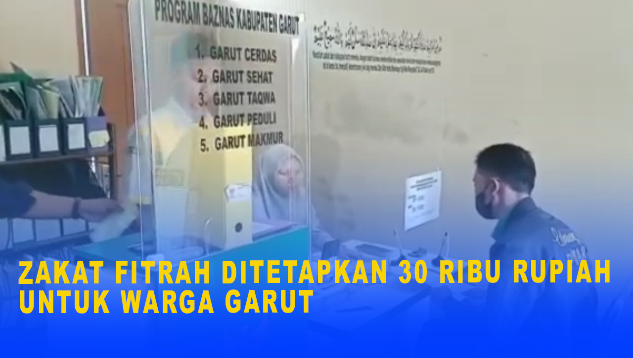 ZAKAT FITRAH DITETAPKAN 30 RIBU RUPIAH UNTUK WARGA GARUT