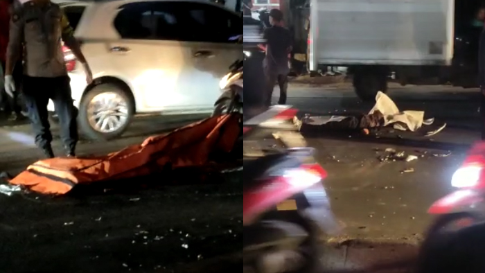 Tragis, Sepasang Kekasih Tewas Usai Kecelakaan di Jalan AH Nasution Kota Tasikmalaya