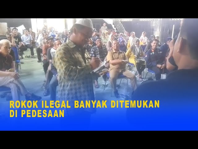 ROKOK ILEGAL BANYAK DITEMUKAN DI PEDESAAN